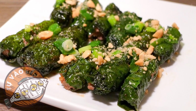 Học hỏi cách làm chả lá lốt thịt bò thơm ngon độc đáo
