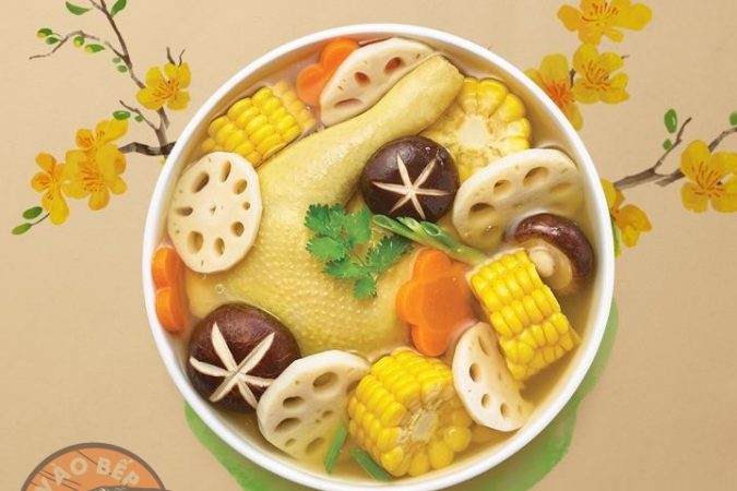Bí quyết nấu canh gà hầm củ sen thơm ngon nức mũi