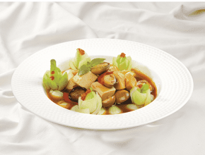 Mì căn xốt nấm