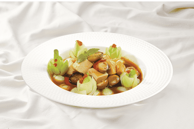 Mì căn xốt nấm