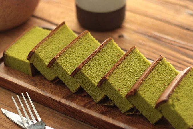 Bắt trend cùng bánh bông lan trà xanh thơm ngon nức mũi thôi nào!