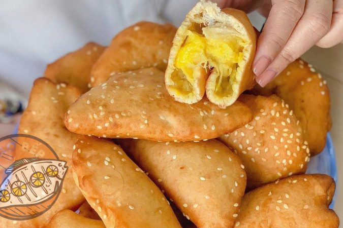 Cách làm bánh tiêu sầu riêng thơm ngon khó mà cưỡng lại
