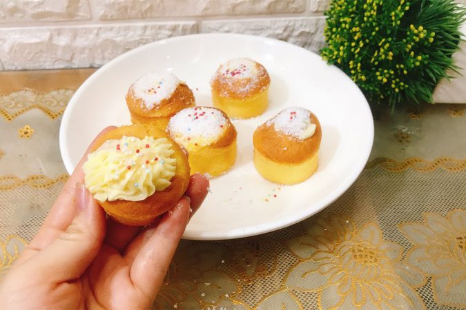 Làm bánh cupcake bằng nồi chiên không dầu, tại sao không?