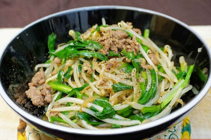 Tuyệt chiêu làm món giá đỗ xào thịt bò thơm ngon bổ dưỡng