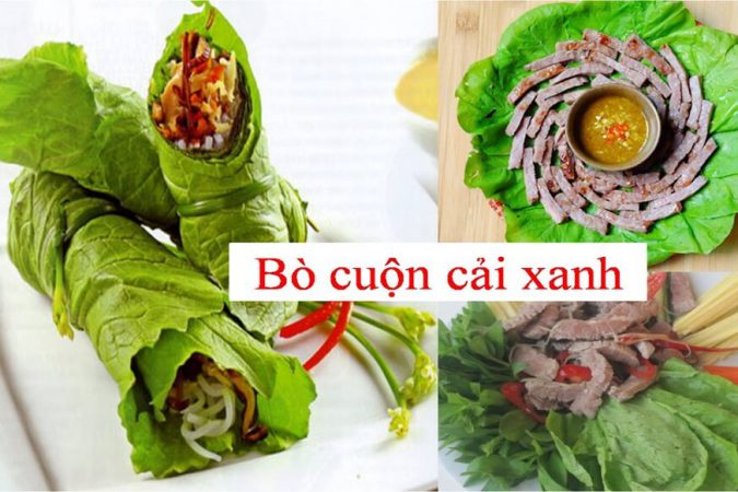 Hướng dẫn bạn cách làm món thịt bò cuốn lá cải siêu ngon