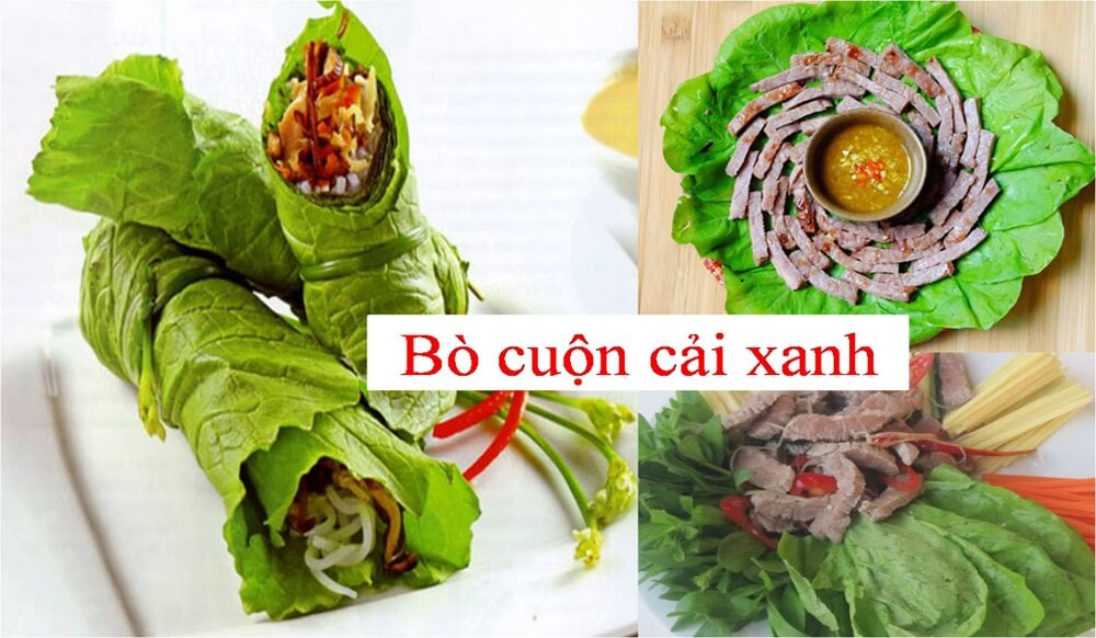 Hướng dẫn bạn cách làm món thịt bò cuốn lá cải siêu ngon