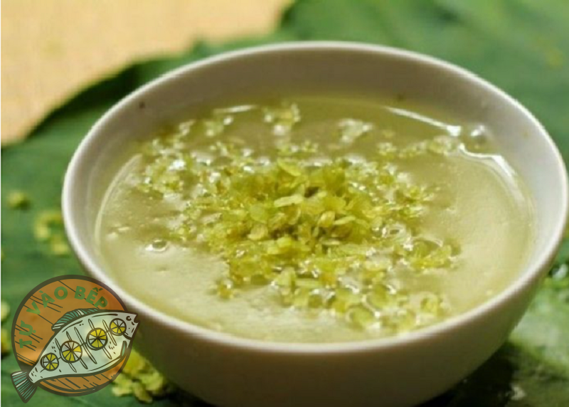 Món chè cốm đậu xanh hạt sen vừa thơm ngon, ngọt, bùi