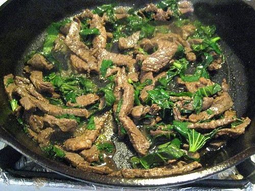 3 Bước đơn giản nấu món thịt bò xào lá lốt