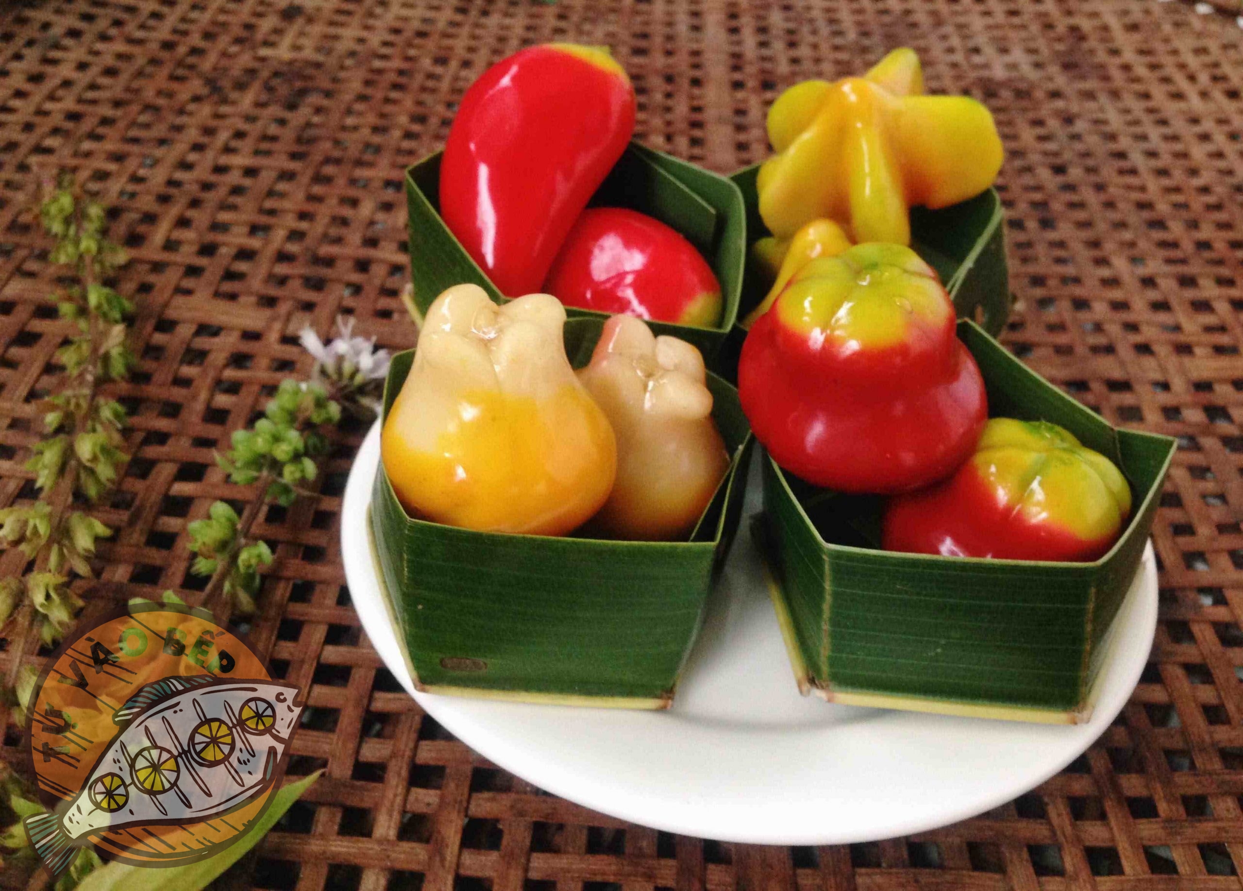 Cách làm bánh đậu xanh trái cây thơm ngon cho bé