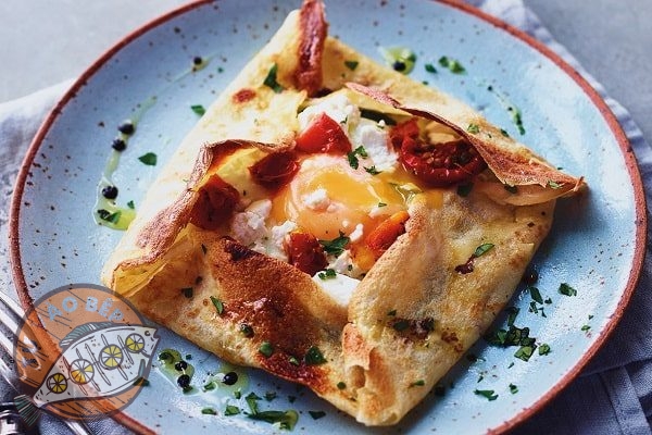 Hướng dẫn thực hiện cách làm bánh crepe kiểu Pháp - Mặn