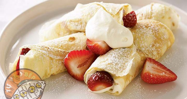 Cách làm bánh crepe kiểu Pháp mặn, ngọt đúng chuẩn