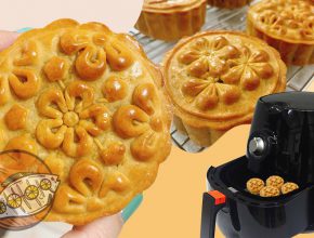 Thử cách làm bánh trung thu bằng nồi chiên không dầu